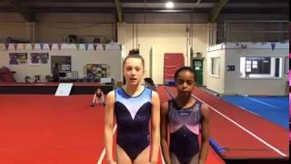 Press Up Conditioning with Hannah and Olivia at Corby Gymnastics Academy