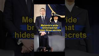 No wonder Melania wears a wide brimmed hat, and no one realizes the 3 amazing secrets hidden behind