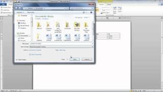 How to Create a Data Source in Microsoft Word 2010