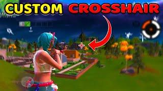 How to Get CUSTOM Crosshair in Fortnite Mobile