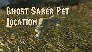 Ghost Saber - Hunter Pet Location Classic