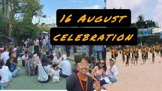 band display 16 August celebration/kalimpong #vlog @akashpradhan7493