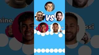 Ronaldo vs Yamal vs Messi vs Mbappe vs Neymar Song: Die With A Smile #aisongcover #aicover #football