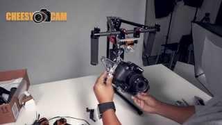 DIY MiniGimbal Close Look for GH4 Sony A7s BMPCC