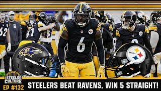 STEELERS BEAT RAVENS, WIN 5 STRAIGHT! BOSWELL & DEFENSE KILLED IT! Steelers vs Ravens Game Reactions