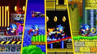 Sonic 2 Recreated in Sonic Mania Plus! [Sonic Mania Plus mods Gameplay]