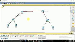 configure Default Routing in Cisco Packet Tracer