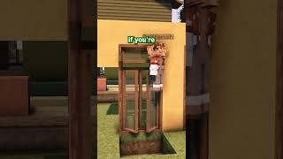 Building a SUPER DETAILED Rustic House in Minecraft (Part 1)  #minecraft #shorts