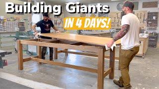 I Really Thought We Could Do It  || Building Giant Tables