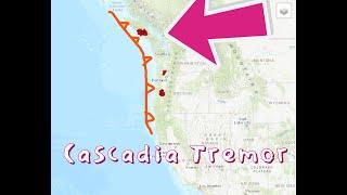 Cascadia Tremor counts on the rise. Large M Solar Flare today. Saturday Night update. 6/14/2025