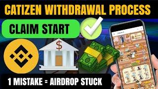 Catizen Airdrop Claim Process || Binance Listing Confirmed - Withdrawal Start - Bigger Than Dogs