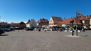 Inner City, Visby, Gotland, Sweden, Virtual Walk, 4K, Natural Sound