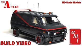 Full Build Video - The A-Team Van 1/25 by AMT