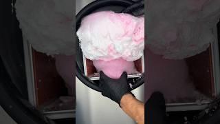 GIANT Freeze Dried Cotton Candy *Super CRUNCHY SATISFYING  #asmr #freezedried #candy #satisfying