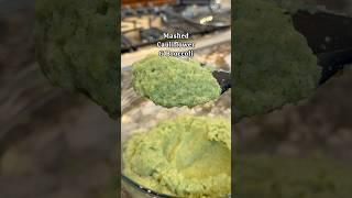 Mashed potatoes alternative  #foodshorts #easyrecipe #healthyrecipes #quickrecipe #sidedish #lunch