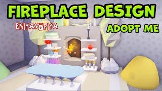 FIREPLACE DESIGN IN ADOPT ME FROM ENIYASOFIYA. | FREE ROBUX | ROBLOX | ADOPT ME |