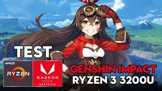 Genshin Impact - AMD Ryzen 3 3200U Test  - Acer Aspire 3 A315-42