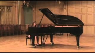 RIGA INTERNATIONAL COMPETITION FOR YOUNG PIANISTS 2012 Daria Bocharova (Moscow, Russia)