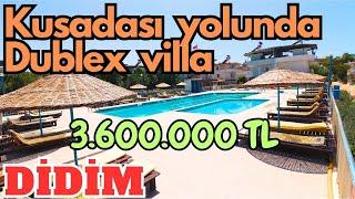 Kuşadası yolunda 2+1 fırsat villa | 3.600.000 TL #didim #satılık #villa