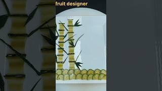 cutting cucumber  design#shorts #diy #handmade #fruit #diy