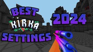 BEST Kirka.io SETTINGS GUIDE [2024] (FPS Boost, Customization)