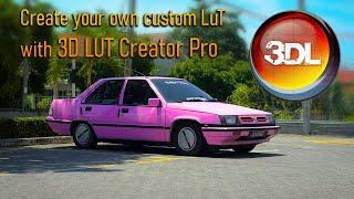 Create your own custom LuTs with 3D LUT Creator Pro software 2019