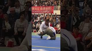 Strong old man vs strong tall Girl freestyle Traditional mixed Wrestling fight kushti