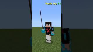 Demon Slayer MCPE  #demonslayer #kimetsunoyaiba #minecraft #addon #mcpe #minecraftpe #mod #shorts