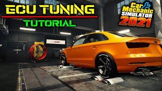 How to Tune a ECU in Car Mechanic Simulator 21 Drag DLC