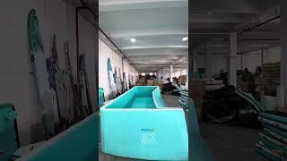 iPoolGo Large size 46*10*5ft size inflatable in ground pool customized portable swimming pool