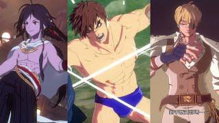 DNF shirtless male Ryona，briefs Grappler, workout Swift Master VS Brawler, hot Berserker, Crusader