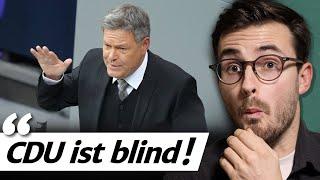 Habeck zerstört die CDU! ‍ | Vertrauensfrage im Bundestag