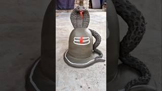 New design shivling videoHow to make Shivling from clay🪷mahadev statusnew mahadev status #shorts