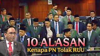 CAKAP AJE NAK TEBUK ATAP! - 10 ALASAN MANDUL MP PN - KENAPA MEREKA TOLAK RUU | Perkhidmatan Parlimen