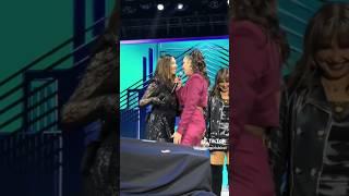 Myriam Hernández con María José Quintanilla en el Estudio Nacional