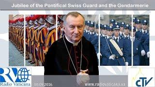 Giubileo della Guardia Svizzera Pontificia e della Gendarmeria 08.09.2016