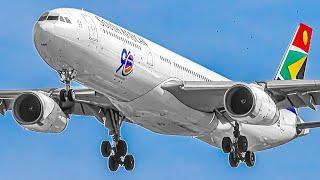 ️ 80 LANDINGS in 30 MINUTES  Cape Town Airport Plane Spotting in SOUTH AFRICA [CPT/FACT]