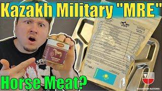 Kazakhstan Army MRE  24-HOUR Field Ration Review  Kazakh Armed Forces Military Meal Ready To Eat