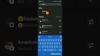 How to  connect Solana wallet to Radium Exchange