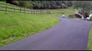 MG ZR at Olivers Mount part 1