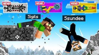 STAY on the PLATFORMS for LOOT in Minecraft