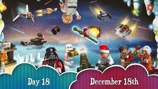 Day 18 LEGO Star Wars Advent Calendar 24 Building Toys 8 Minifigs Exclusive Darth Vader December 18