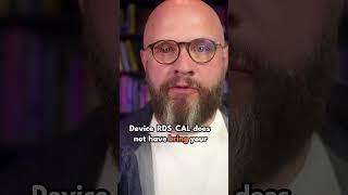 RDS CALs Are Not All Equal for Hosting