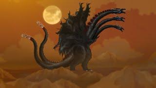 SHIN GHIDORAH | Shin Godzilla Fusion King Ghidorah | PANDY Animation 39