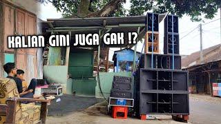 Sulitnya Setting Horeg Cek Sound Dipinggir Jalan Sound Minimalis CLA 15 Inch Latanza