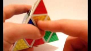 Как собрать Пирамидку (How to solve Pyraminx). Часть 1