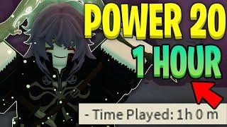 How to get POWER 20 in 1 Hour | Deepwoken