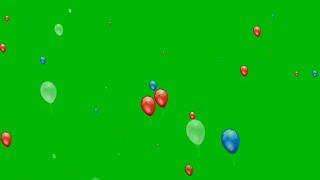  Ballons Green Screen | Balloons Green Screen Effects | Green Screen Effects