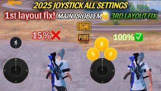 Joystick Fast Movement In Pubg Mobile | All 2025joystick issues FixedNew update Joystick Code