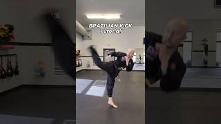 BRAZILIAN KICK TUTORIAL! #taekwondo #shorts #karate #kickboxing #muaythai #mma